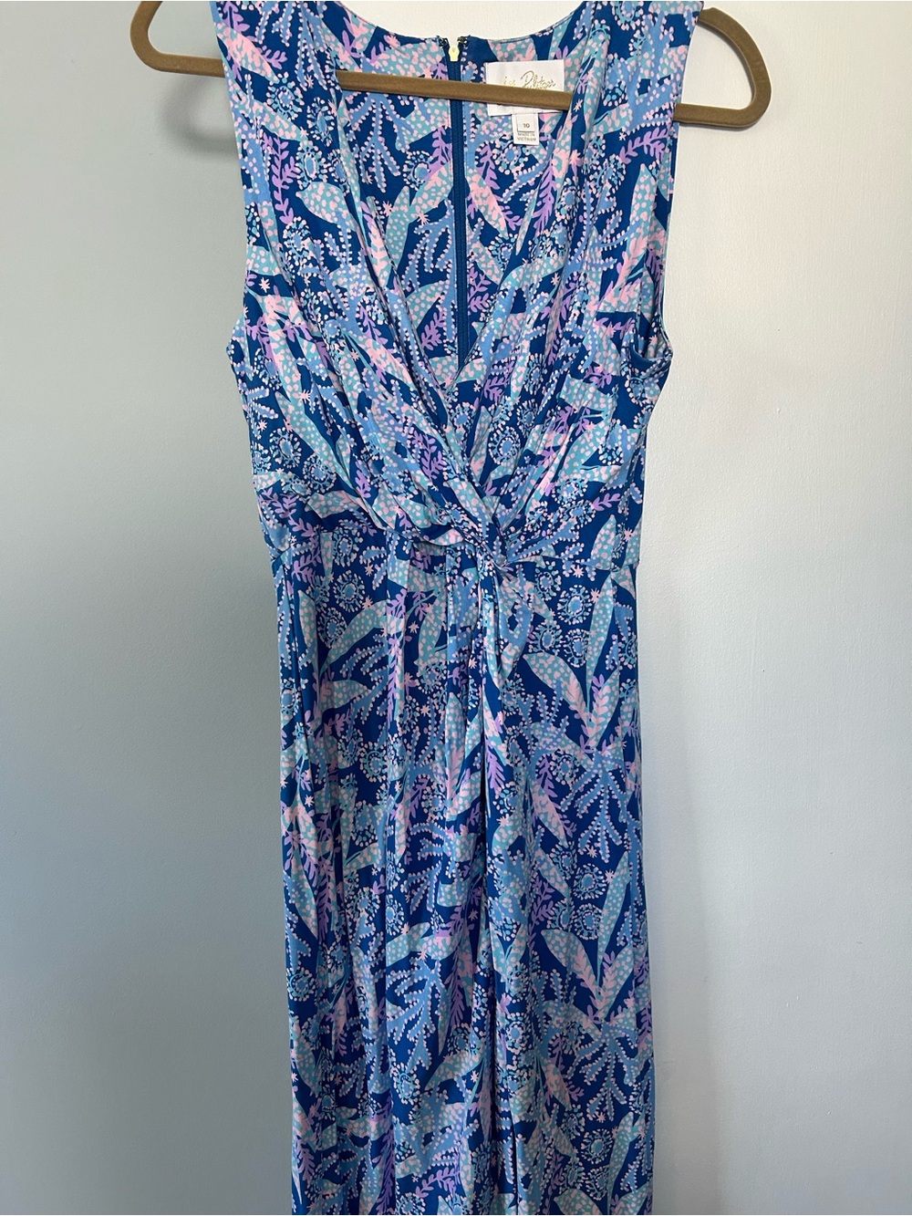 Lilly Pulitzer Odell’s VNeck Stretch Dress Barton Blue